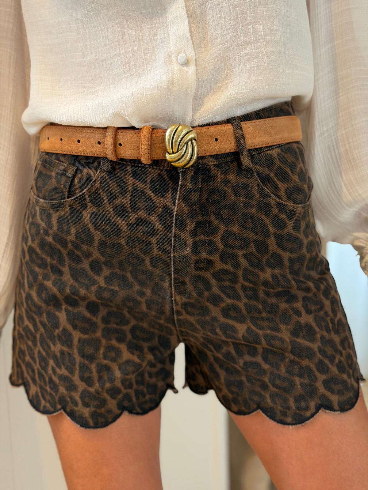 Short Judie - Leopard