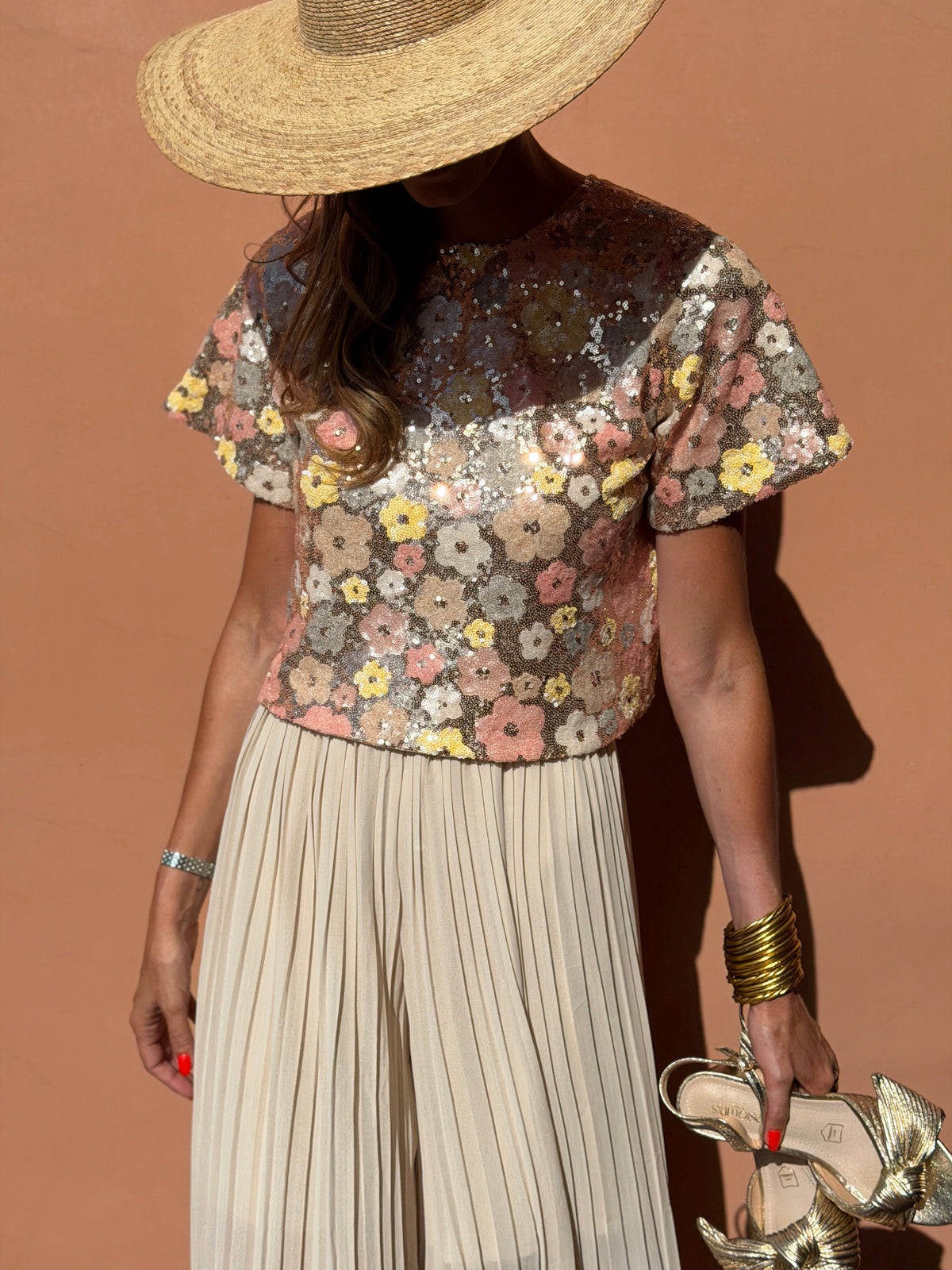 Top Gabrielle - Fleurs