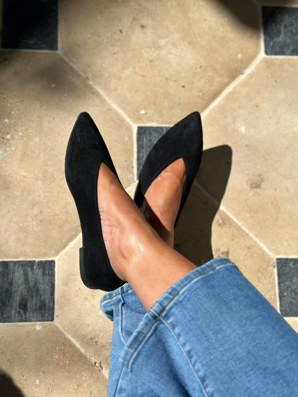 Sandales Yvonne - Noir