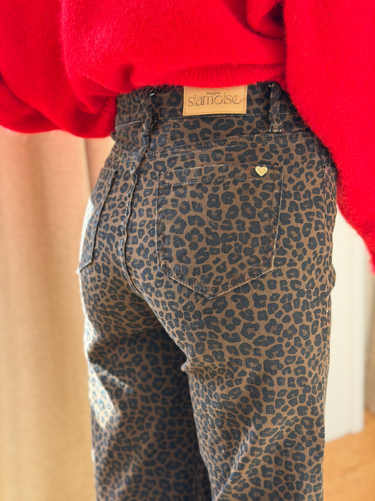 Jeans Scarlett - Leopard