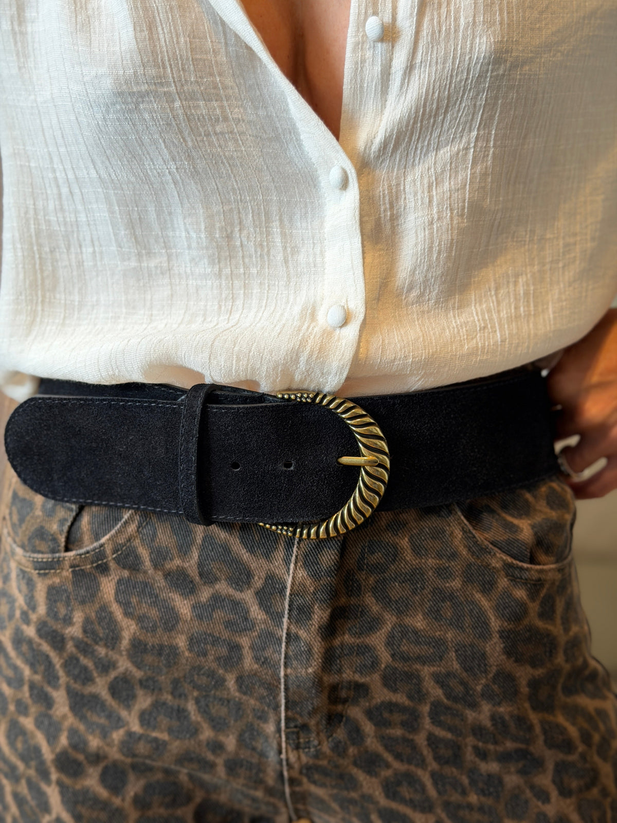 Ceinture Capucine - Noire