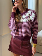 Jupe Short Alma - Bordeaux