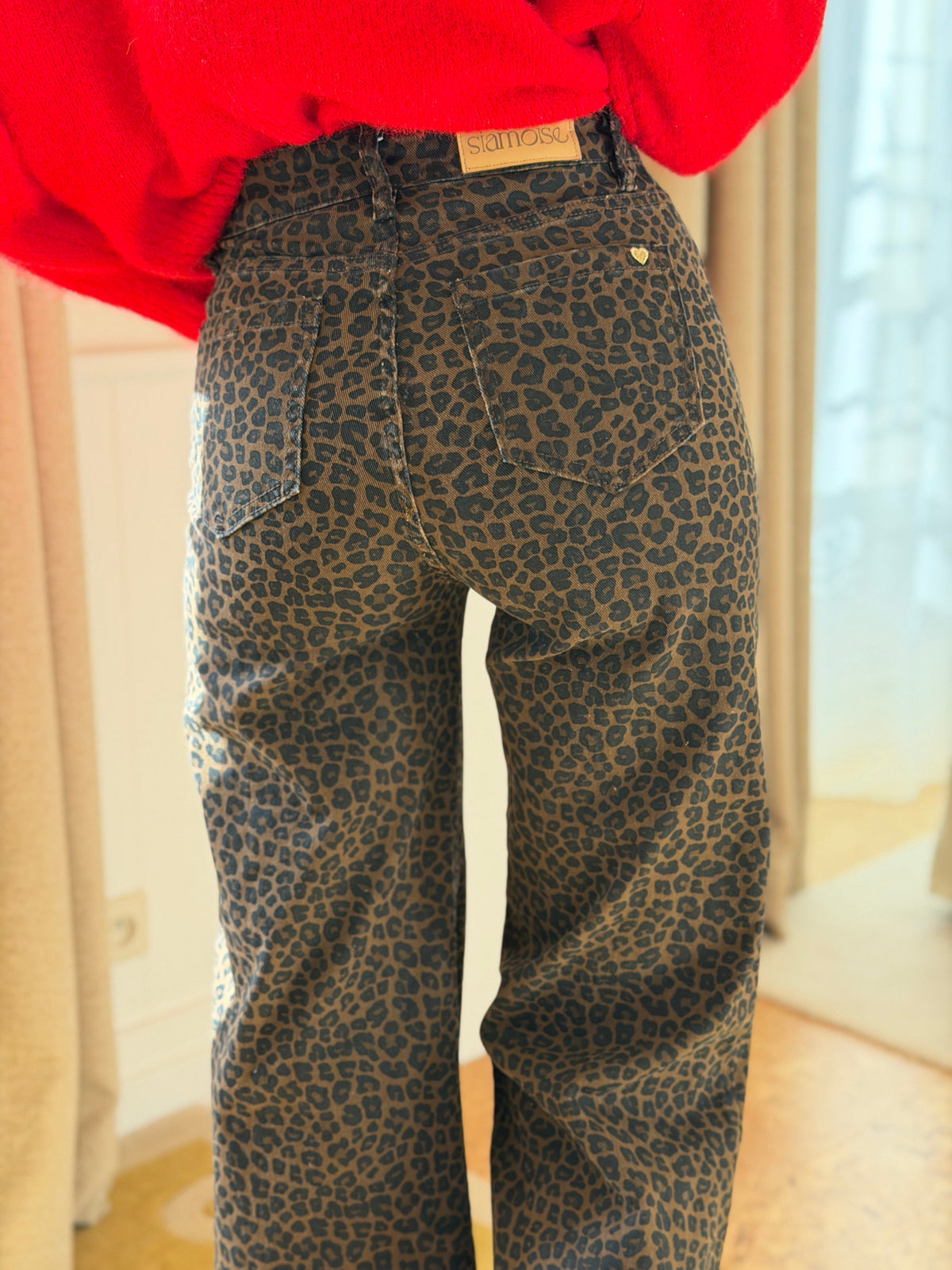 Jeans Scarlett - Leopard
