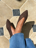 Sandales Yvonne - Marron