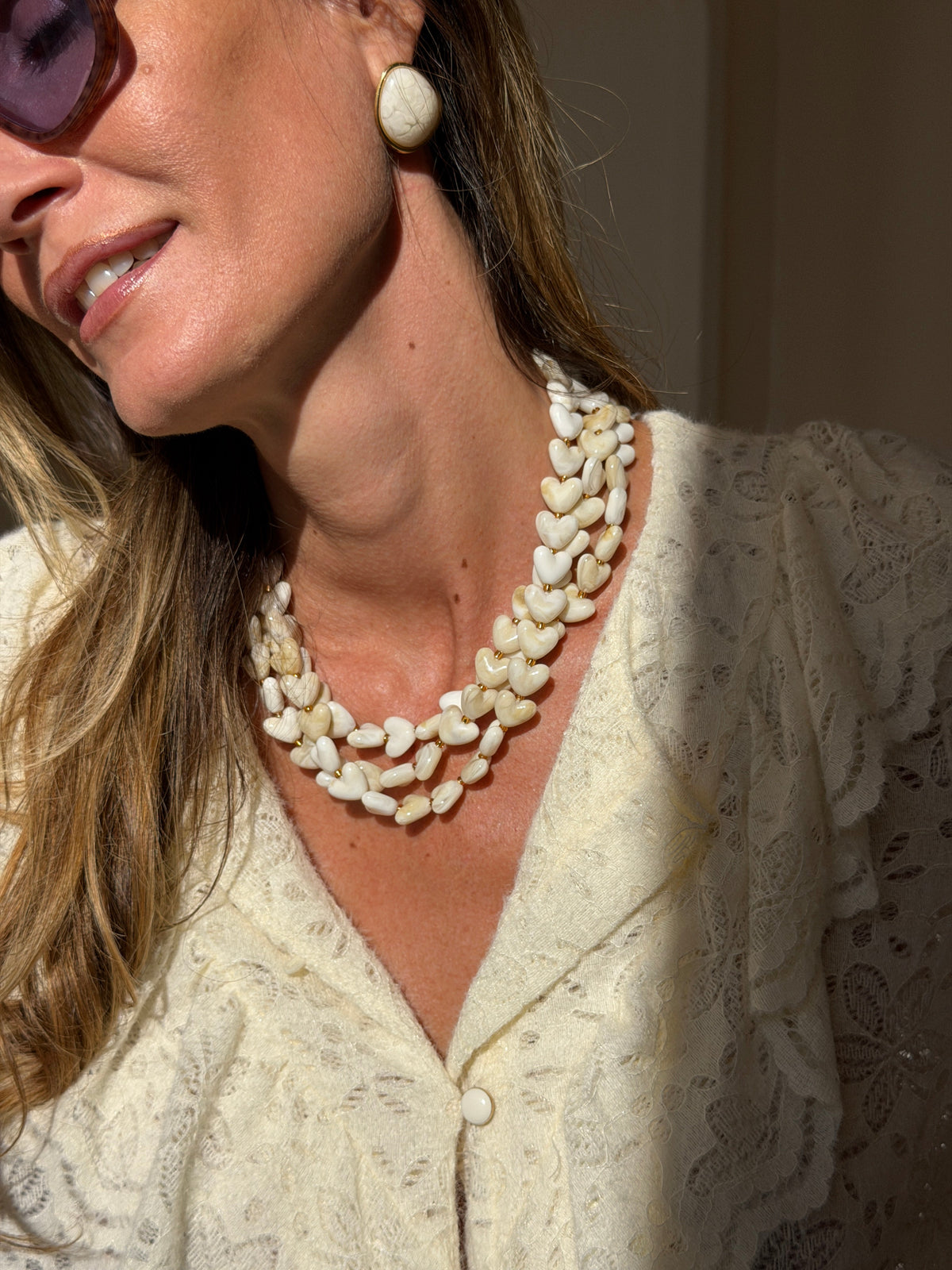 Boucles Georgine - Blanc