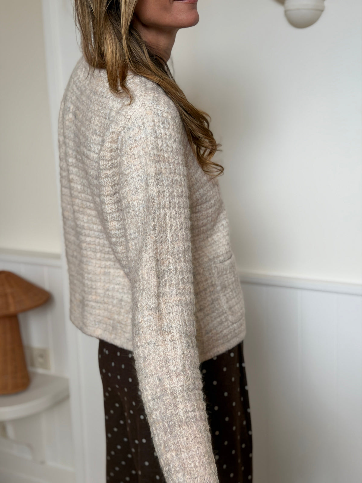 Cardigan Ambroise - Beige Chiné