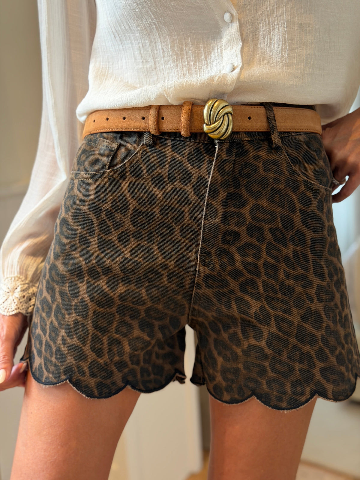 Short Judie - Leopard