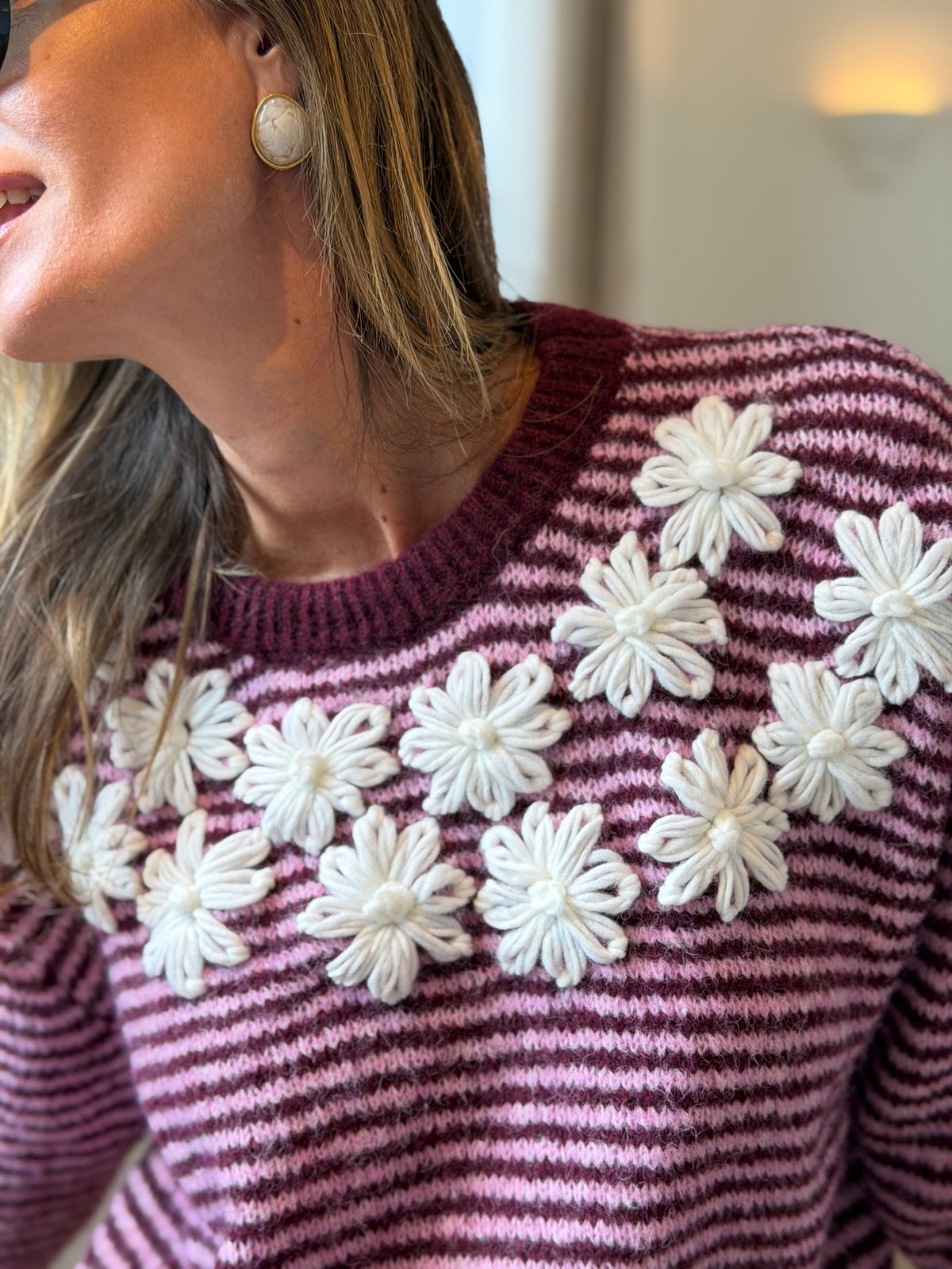 Maille Célestine - Mauve & Rose