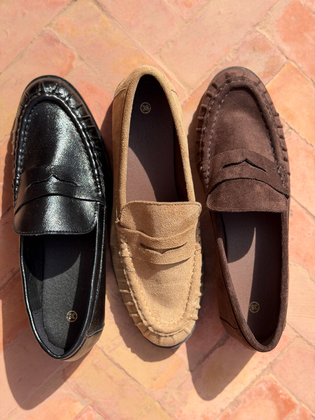 Mocassins Moune - Sable