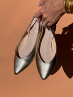 SlingBack Charline - Doré