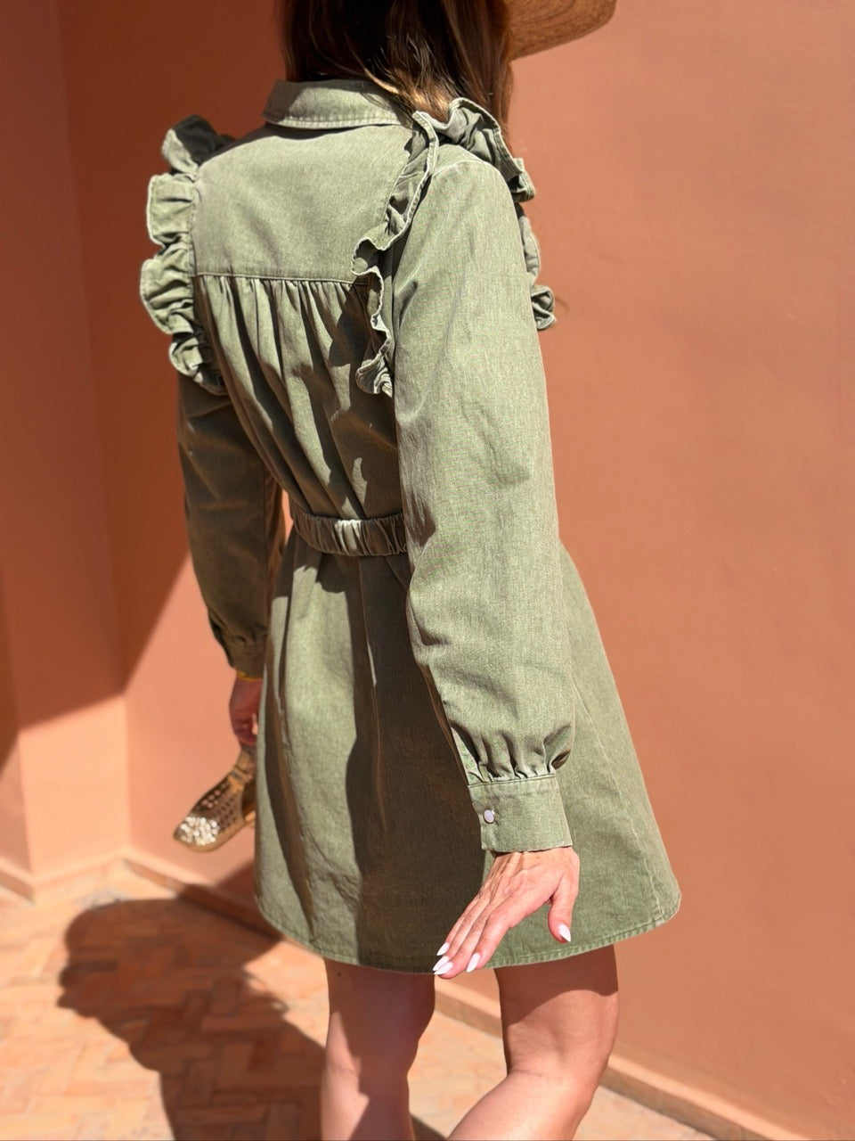 Robe Isélia - Kaki