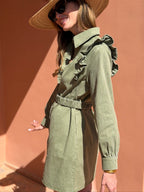 Robe Isélia - Kaki