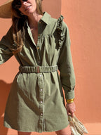 Robe Isélia - Kaki