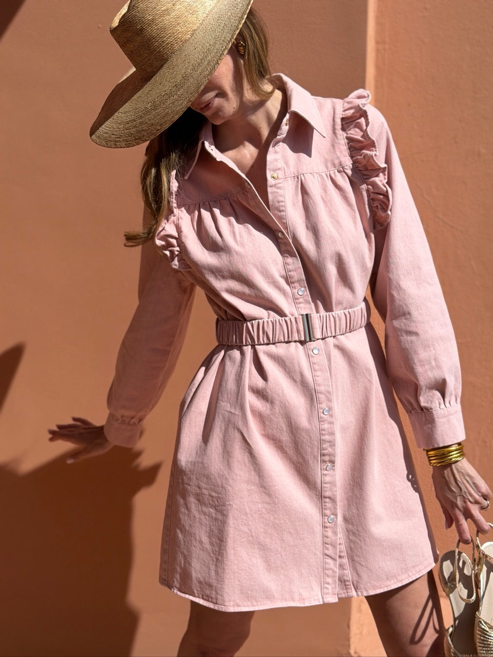 Robe Isélia - Rose