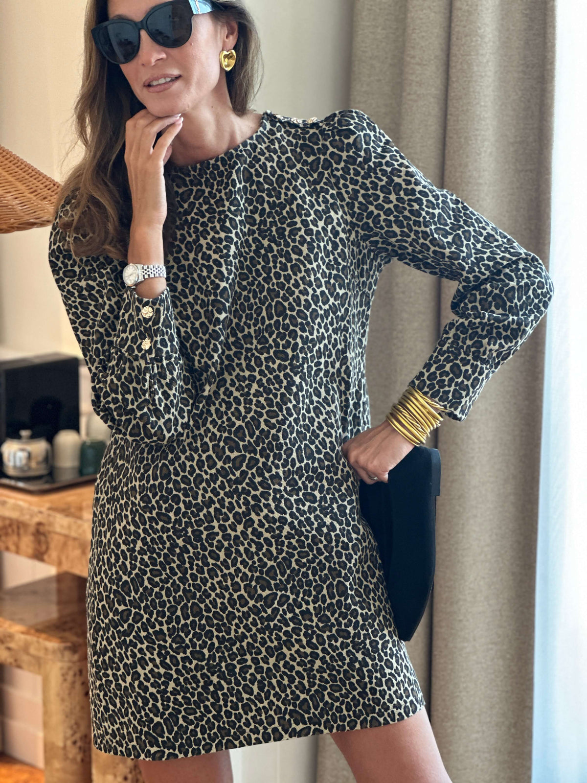 Robe Henriette - Léopard