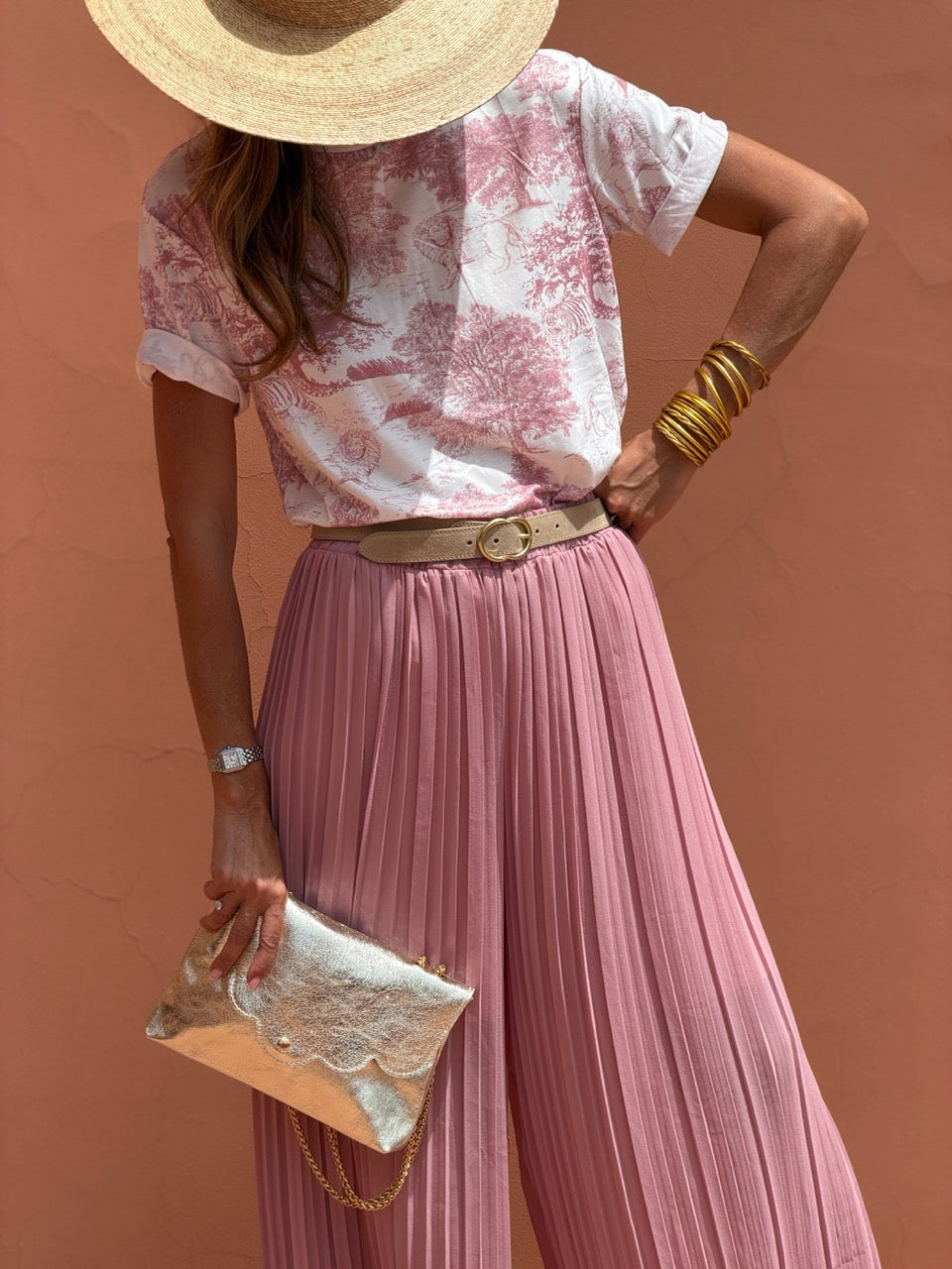 T-shirt Marie - Rose