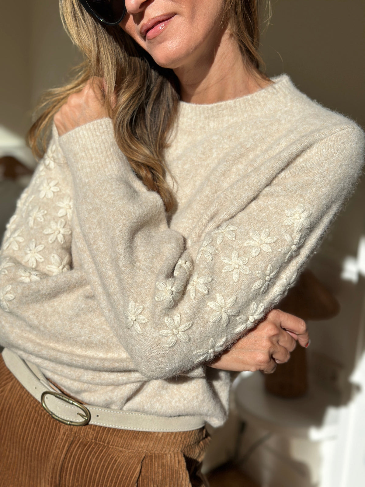 Maille Theoxane - Beige